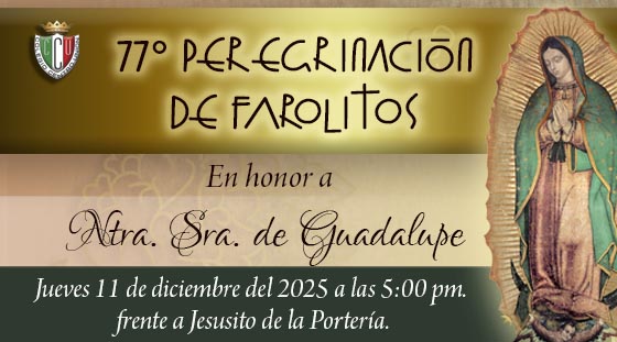 Peregrinación de farolitos