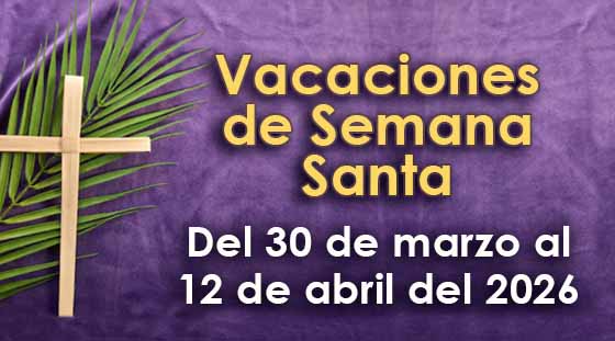 Vacaciones de Semana Santa